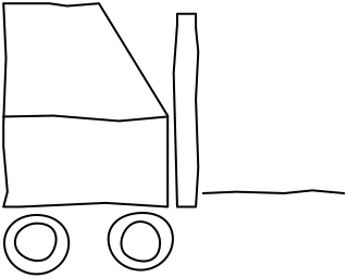 move by forklift from the Value Stream shape library