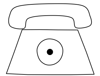 Phone from the Value Stream shape library