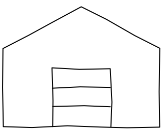 Warehouse from the Value Stream shape library